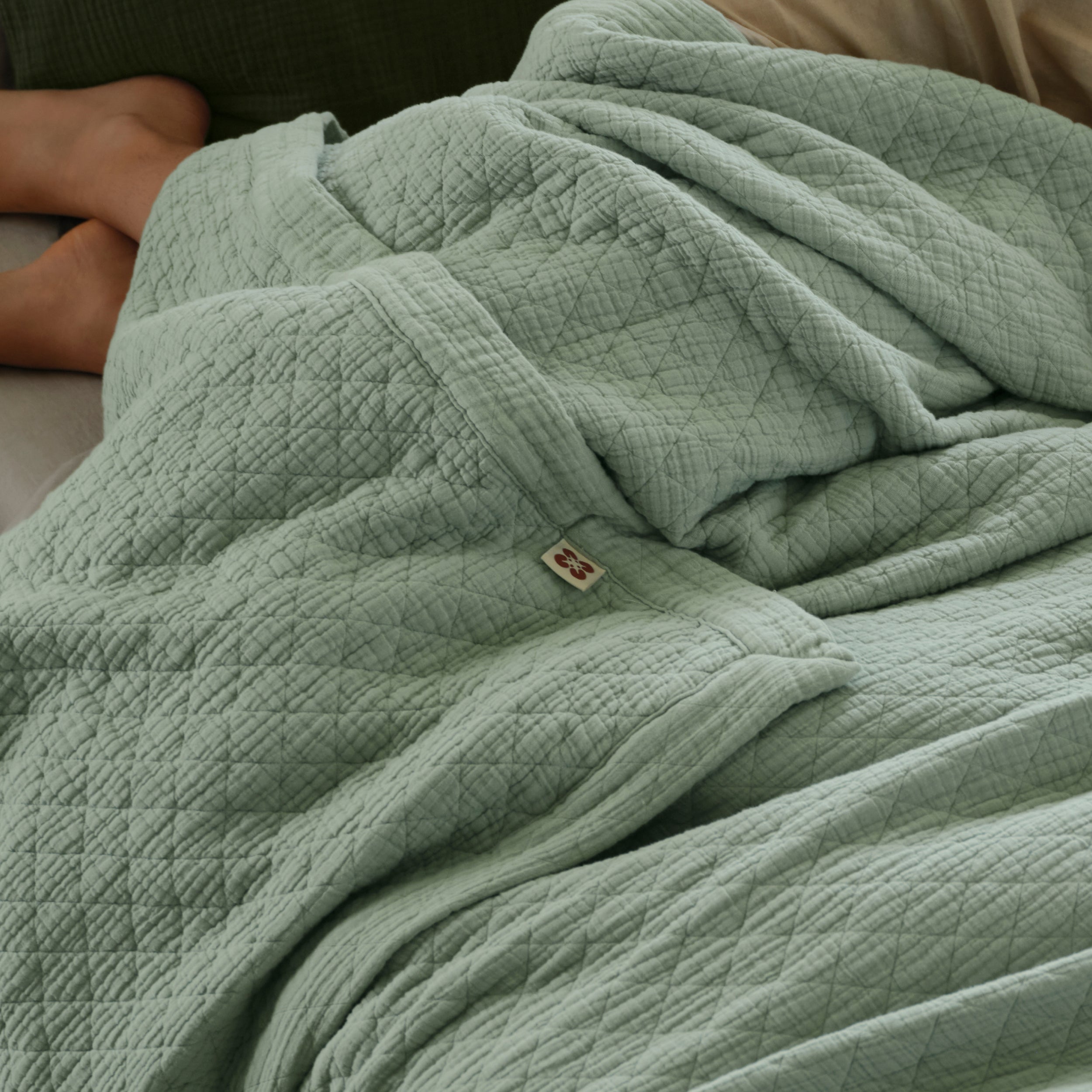 PureWoven? 8-Layer Cotton Muslin Blanket - Image 10