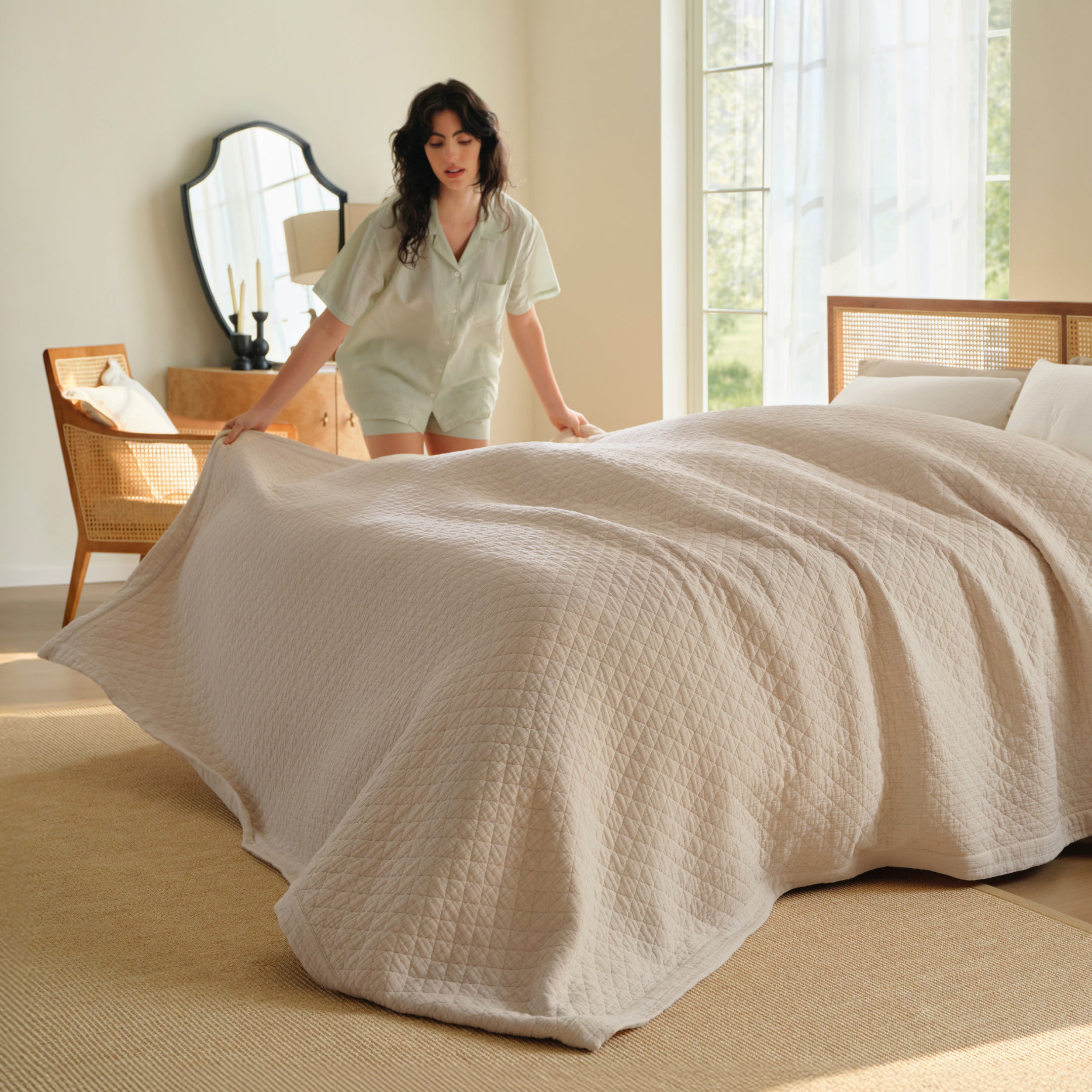 PureWoven? 8-Layer Cotton Muslin Blanket - Image 5