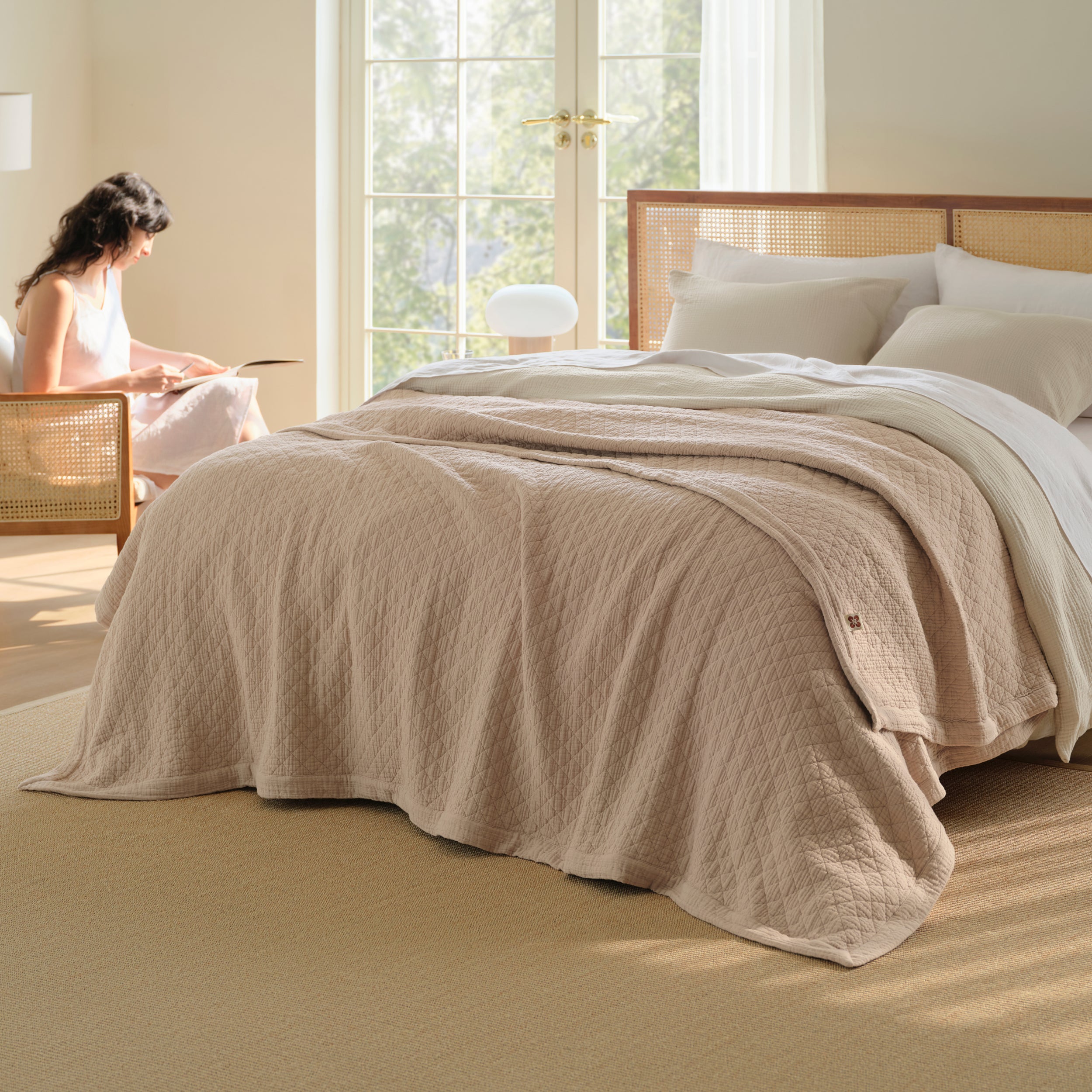 PureWoven? 8-Layer Cotton Muslin Blanket - Image 17