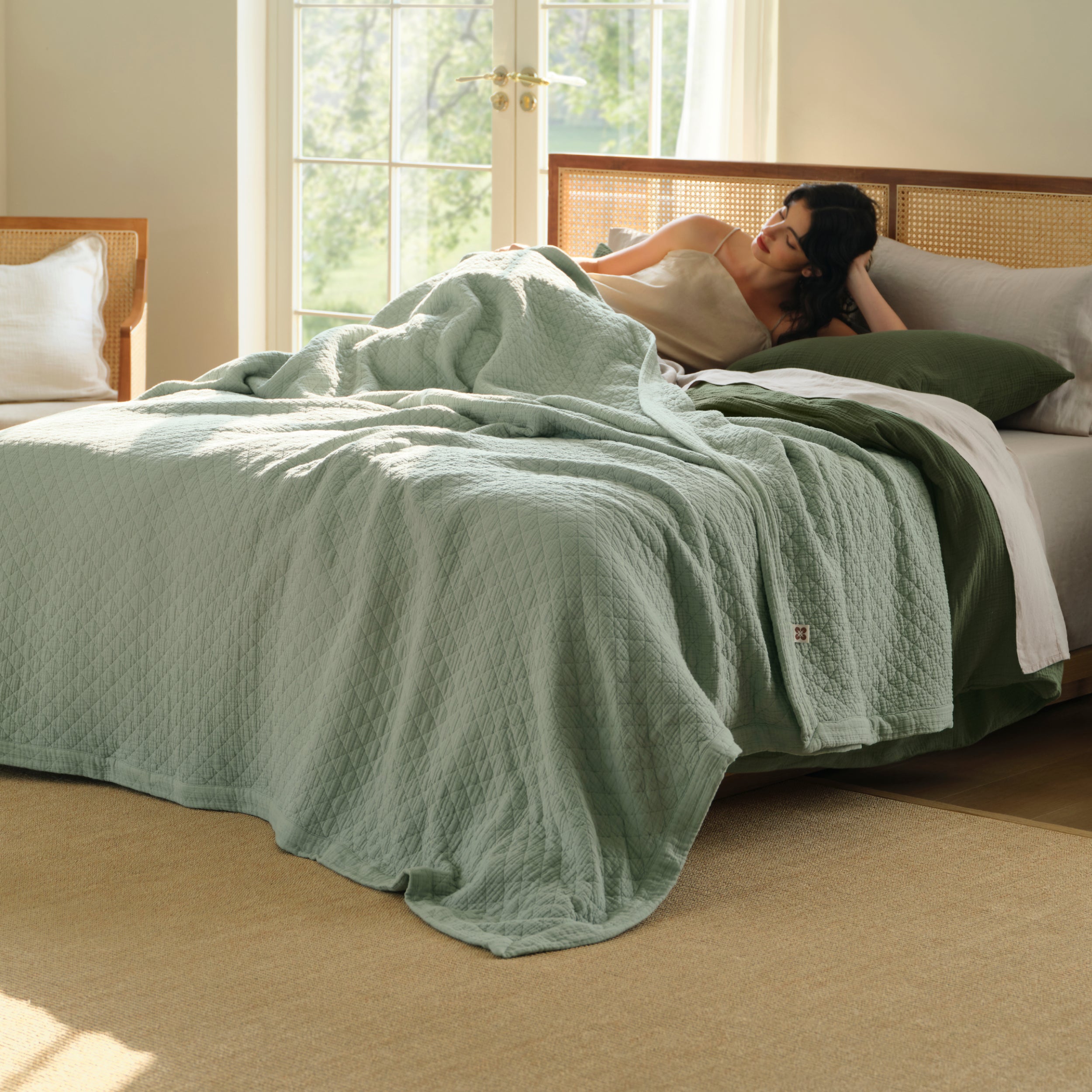 PureWoven? 8-Layer Cotton Muslin Blanket - Image 11
