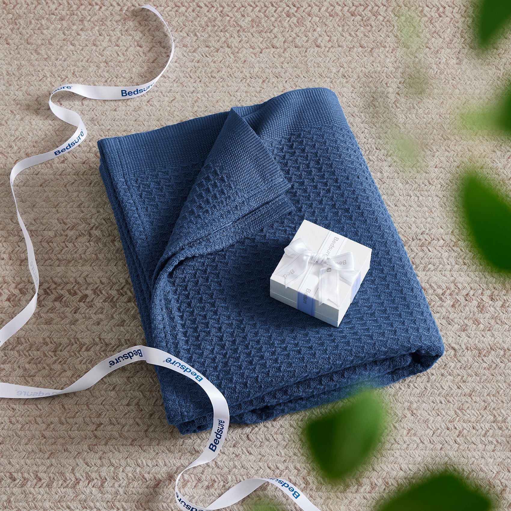 Cotton Waffle Weave Blanket - Image 6