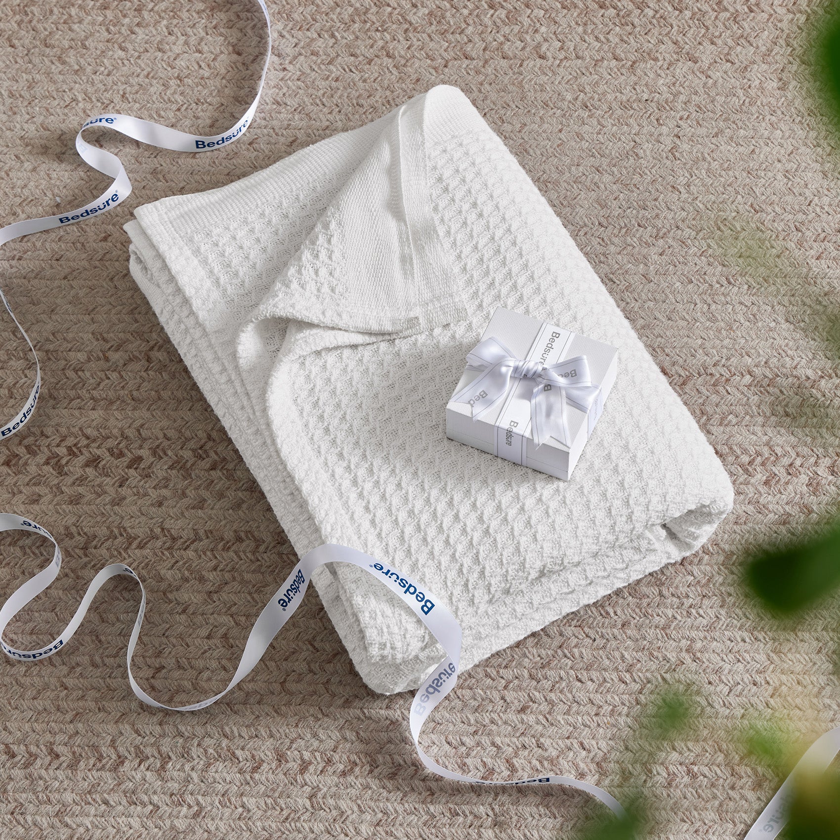 Cotton Waffle Weave Blanket - Image 18