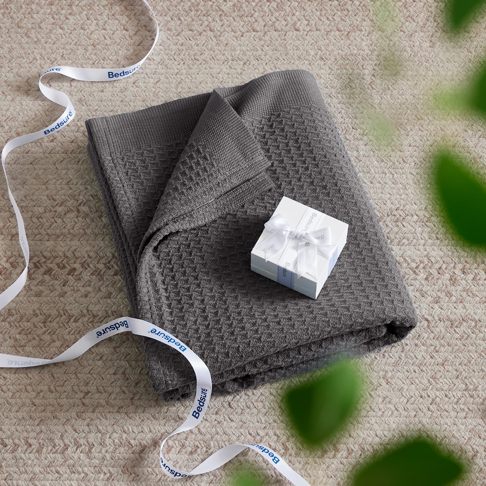 Cotton Waffle Weave Blanket - Image 30