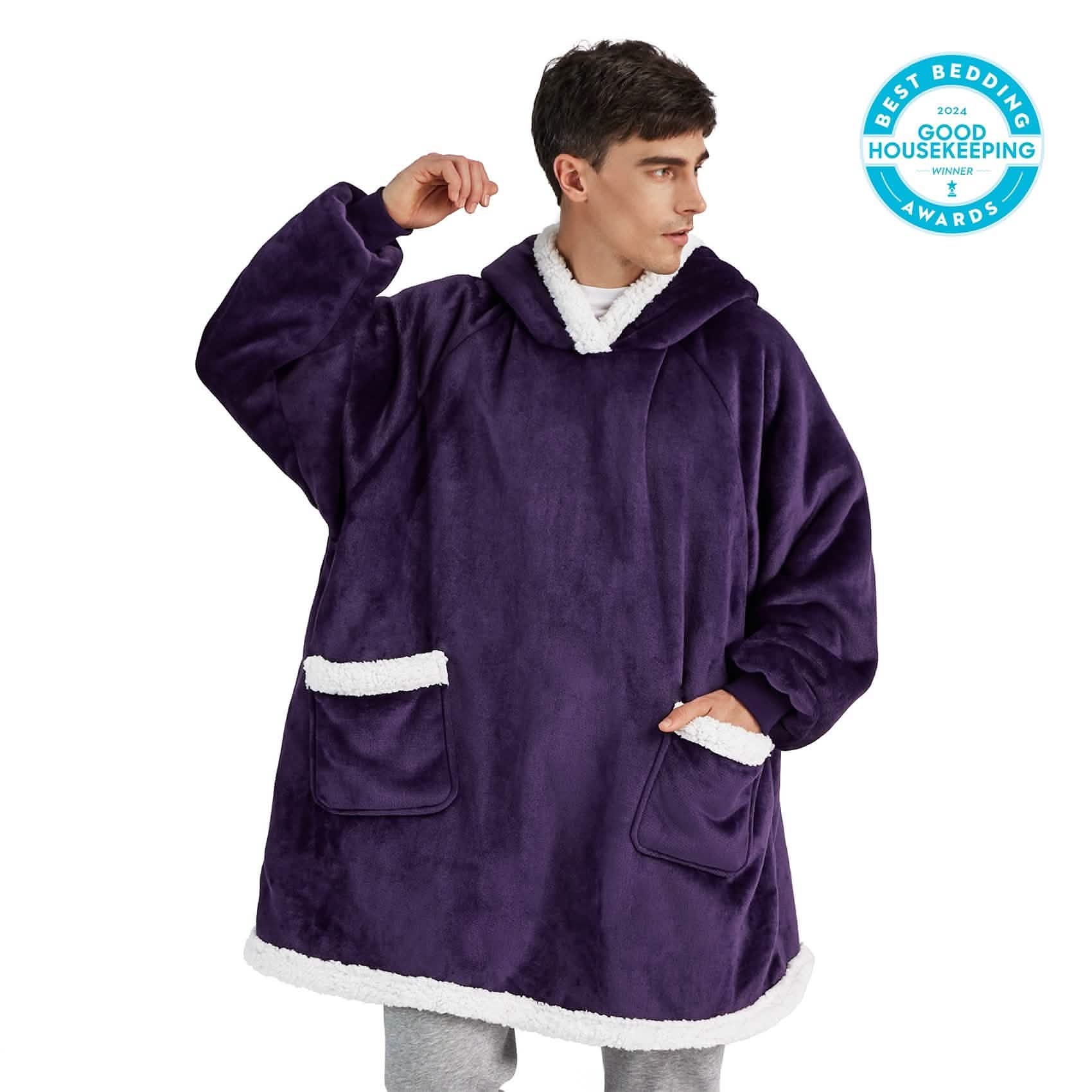 Sherpa Fleece Blanket Hoodie - Image 16